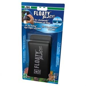 JBL Floaty II L Blade - Почистващ магнит за аквариумни стъкла до 15 мм. с плаващ вътрешен елемент и острие